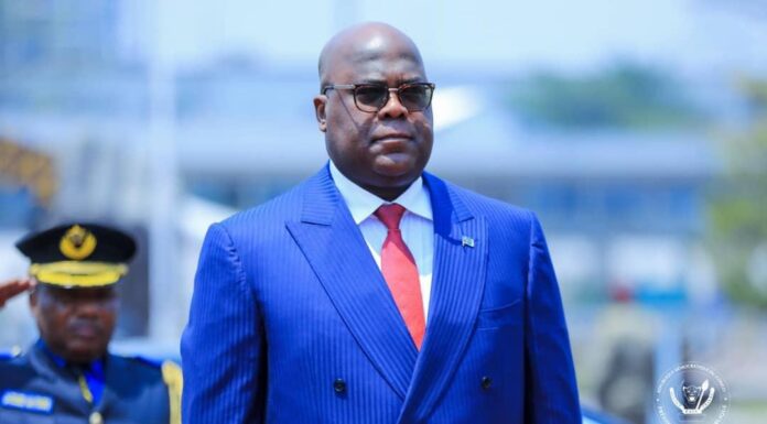 Le président de la République démocratique du Congo (RDC) Felix Tshisekedi