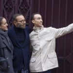 SM le Roi Mohammed VI et ses enfants en balade dans les rues de Paris